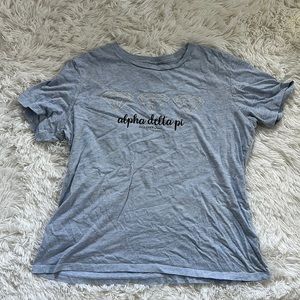 Crew neck size large alpha delta pi bud day shirt